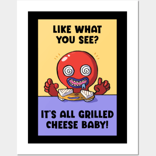 Cheesy Seduction Posters and Art